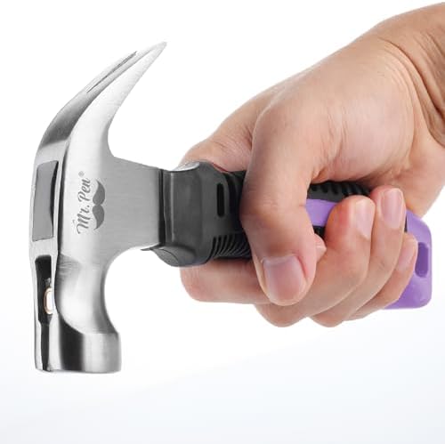 Mr. Pen- Claw Hammer, 8oz, Purple, Magnetic