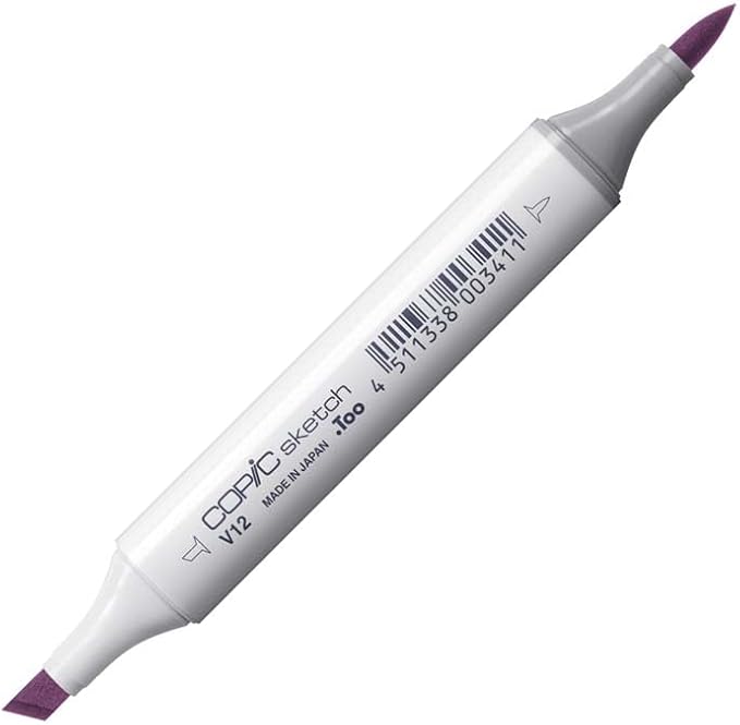 Copic Markers V12-Sketch, Pale Lilac