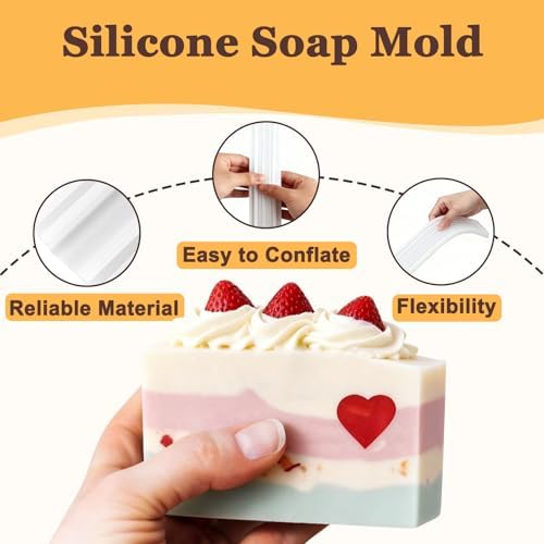Column Silicone Soap Embed Molds Soap Making Supplies Tool Long Tube Silicone Mold Chocolate Candy Mold Handmade Candle Mold Set