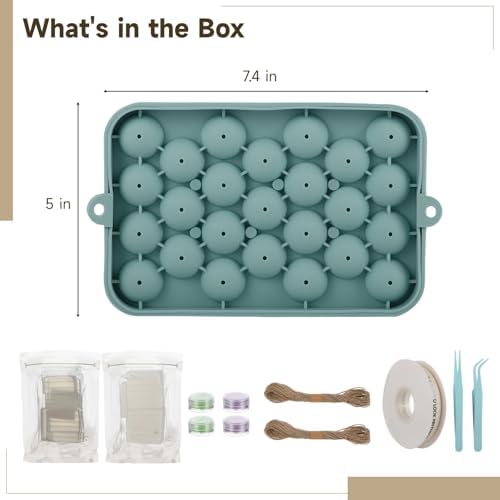 DIY Grape Soap Making Kit, Handmade Craft Grape Soap Mold Set for Beginners, Includes Soap Bases, Jute Ropes, Mica Powder, Tweezers, and Ribbon for Decor & Present