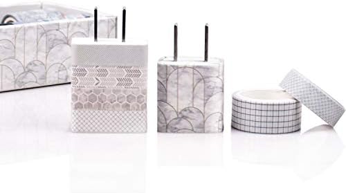 12 Rolls Washi Tape Set, Geometric Pattern Washi Masking Tape