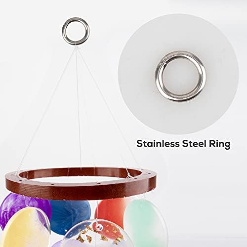 Temlum Silicone Resin Molds for Wind Chime | DIY Resin Wind Chime Molds Resin Casting Mold for Home Décor Resin Craft Supplies