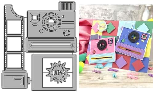 Camera Letters Metal Cutting Dies for Card Making