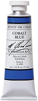 M. Graham Artist Oil Paint Cobalt Blue 1.25oz/37ml Tube