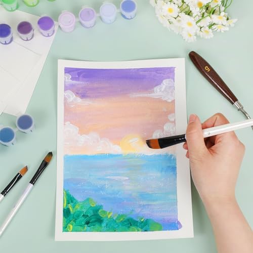 120 Sheets Watercolor Paper, 7 x 10 in, 140 Lb/300 GSM, Cold Press