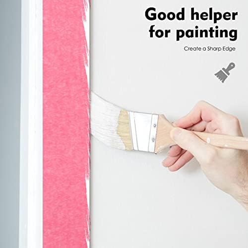 Pink Painters Tape,1 inch x 60 Yards