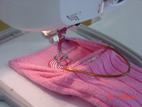 2 Sock Easy Embroidery Machine Hooping Aid / Hoops Set of 2 = Adults and Kids