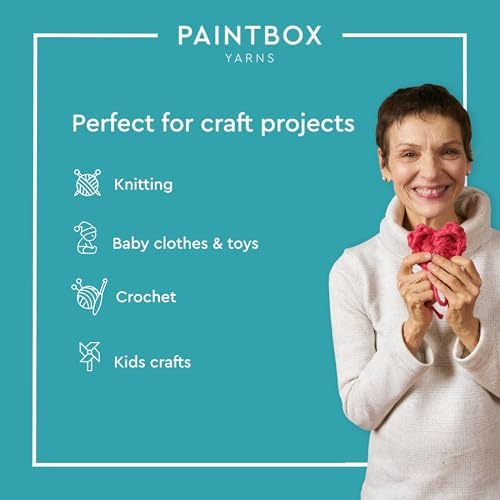 Paintbox Yarns 100% Cotton Aran Yarn 1.76oz / 50g, 93yds / 85m