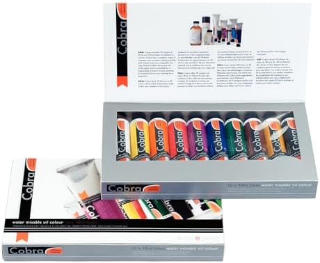 Cobra Artist Oil Colour Artist Value Pack, General, 1.3 fl oz, 10 Count