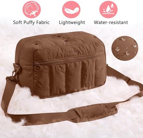MYBAGZIGN Crochet Bag Organizer for Yarn & Hooks, Large Capacity Yarn Storage Bag with Yarn Holder Holes, Portable Crochet & Knitting Bag for Crocheting on the Go, Craft Travel Bag Gifts for Women