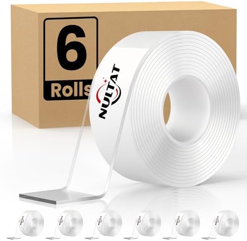 Double Sided Tape Heavy Duty, 60 Feet Nano Double Sided Adhesive Tape