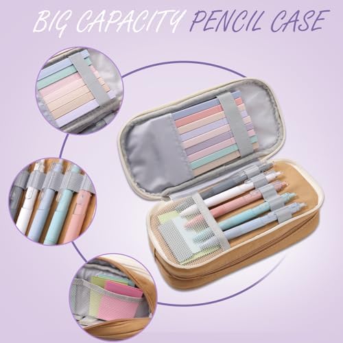 XKDOUS 58 Bible Study Supplies Journaling Kit, Bible Highlighters, Khaki