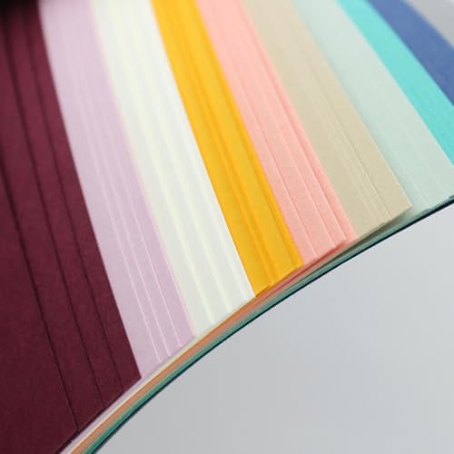 Accent Design Paper Accents Variety Pack, Rainbow Cardstock, Modern Hues, 12x12 Inch, 250 Pack, 65lb Coordinated Color Cardstock, Scrapbooking, Card Making, and Crafts