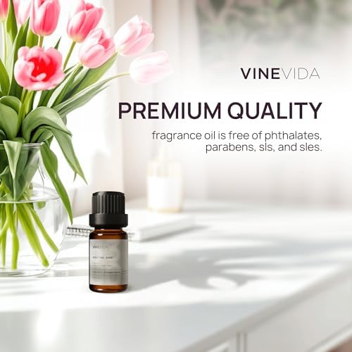 VINEVIDA [0.33oz] Vanilla Luxe Fragrance Oil for Candle & Soap Making - Natural Candle Scents Made in USA
