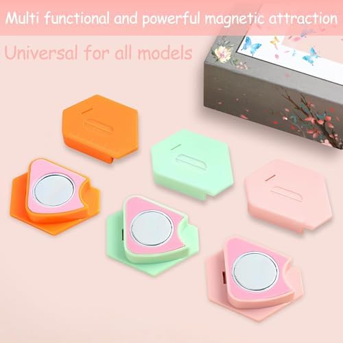 Magnetic Seam Guide for Sewing Machine, New Upgraded Multi-Purpose Tool Polygonal Strong Magnetic Gauge, Multifunctional Polygonal Hemmer Guide with Scale, Sewing Accessories Supplies (3 Colors)