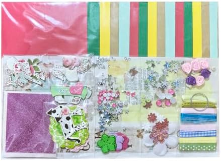 Huralona Greeting Card Making Supplies Envelope Kit Gift Anniversary Craft | Handmade DIY Card Kits 15 Cards 15 Envelopes with Accessories for Birthday Thanksgiving Christmas Wedding Invitation