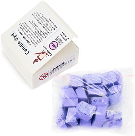 Pastel Purple Candle Wax Dye 2 oz - Candle Color Dye Blocks