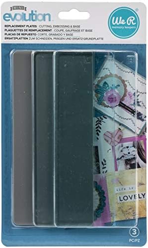 Mini Evolution Replacement Plates 3/Pkg-for 661629 & 60000003