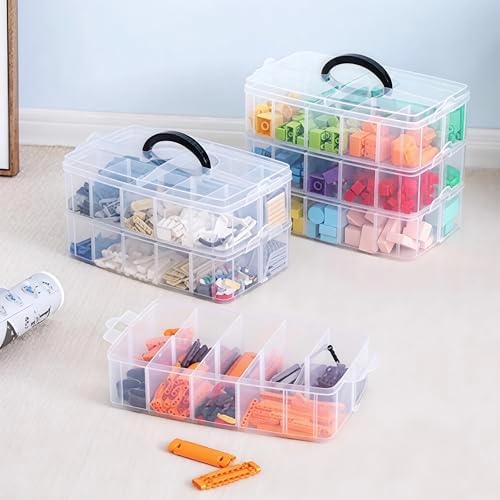 Sooyee 3-Layer Things & Crafts Storage Box, Large