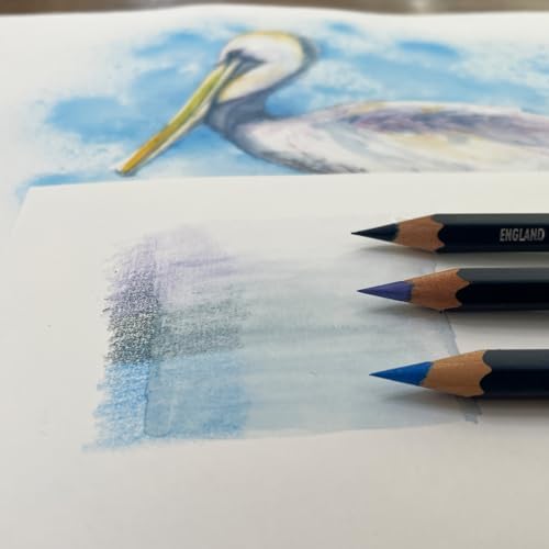Derwent Colored Pencils, WaterColour, Water Color Pencils, Drawing, Art, Metal Tin, 72 Count (32889)