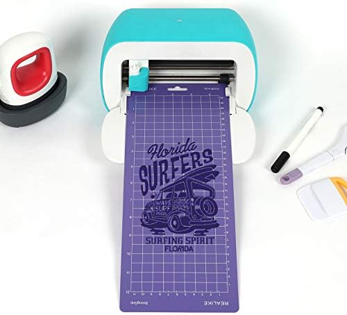 REALIKE Cutting Mat Compatible with Cricut Joy 4.5” X12” (StandardGrip, LightGrip, StrongGrip 6 Mats), Variety Adhesive Cutting mats for Joy Accessories
