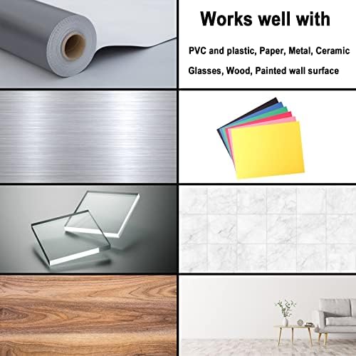 3M 300LSE Double Side Tape Heavy Duty 36ft, Clear Mounting Tape Adhesive Strips for Art Craft Scrapbook