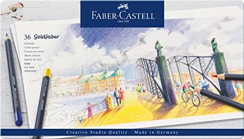Faber-Castell Creative Studio Goldfaber Color Pencils (36 Count)