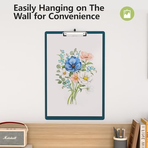 Extra Large Clipboard, 11 x 17 Teal Plastic Drawing Board