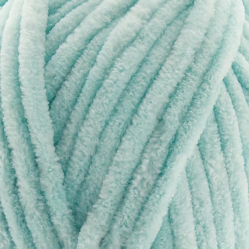 Loops & Threads Sweet Snuggles Yarn - Yarn for Knitting, Crochet, Weaving, and Arts & Crafts - Blue, Polyester, 8.8 oz