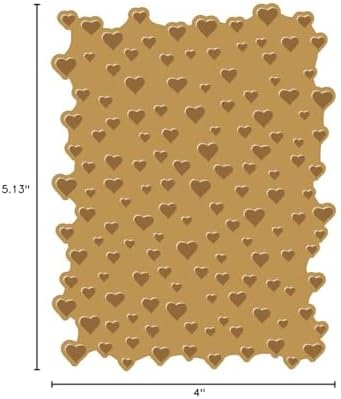 Hero Arts HF111 Hearts Hot Foil Plate