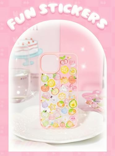 3D Puffy Stickers, Kawaii Resin Decorative Stickers for Phone Case, Notebook, Scrapbooking (Style-Fruit)