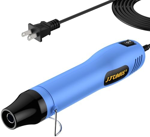 Mini Heat Gun, 2-Temp Settings Portable Hot Air Gun for Crafts, Shrink Tubing & DIY