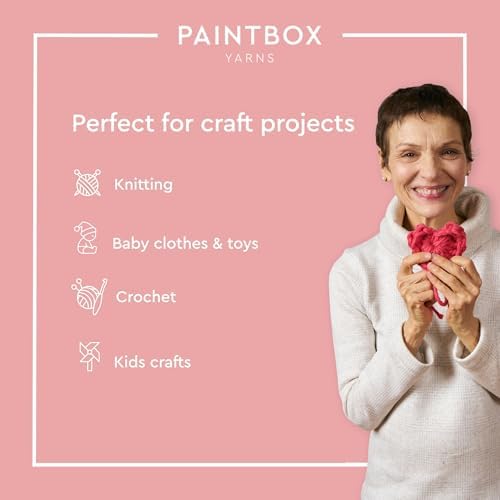 Paintbox Yarns 100% Cotton Aran Yarn 1.76oz / 50g, 93yds / 85m