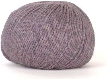 100% Baby Alpaca Yarn for Knitting & Crocheting - Set of 2 Skeins of Premium Yarn DK - Lightweight, Hypoallergenic & Thermal Peru Made - Ideal for Delicate Projects (M070 - Old Lavender)
