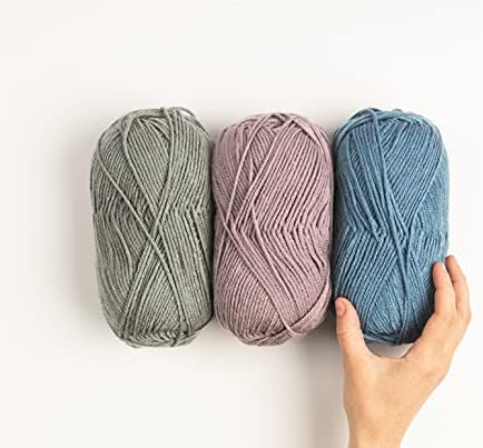 Knit Picks Brava White Worsted Weight Smooth Acrylic Yarn for Crochet