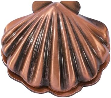 Vintage Shell Metal Book Clip, Gold Page Holder Bookmark for Women Readers