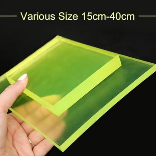 Thick Leather Punching Mat, 8x6 Inch Rubber Cutting Pad, 0.6" Heavy Duty Impact Absorption Board for Hole Punches, Stamping Tools, Leathercraft Chisel Protection
