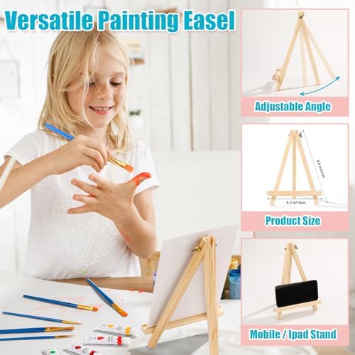 ESRICH 26 PCS Acrylic Paint Set with 12 Colors Acrylic Paints