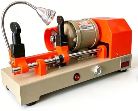 Cutter Cutting Machine 110V, Metal Cutting Machine for Hardware Stores, Brass Motor Metal Cutter with Polishing Brush & Fine Needle Guide