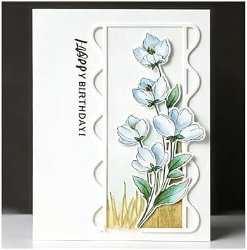 Metal Cutting Die for Scrapbooking - Cut Stencils for DIY Scrapbook Photo Album Decorative Paper Card, Card Making Supplies & Crafting Die Cut (Flower Basket 5.5 x 3.7 in)