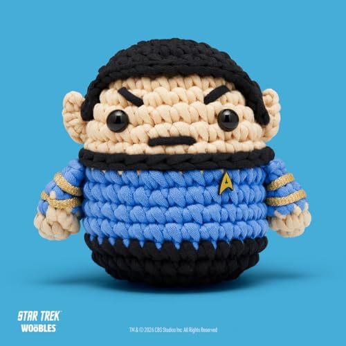 The Woobles Star Trek Crochet Kit for Beginners (Spock)