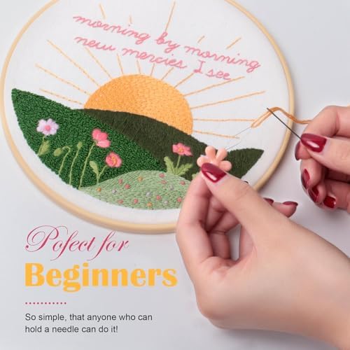 BREENHILL Christian Embroidery Kit for Beginners