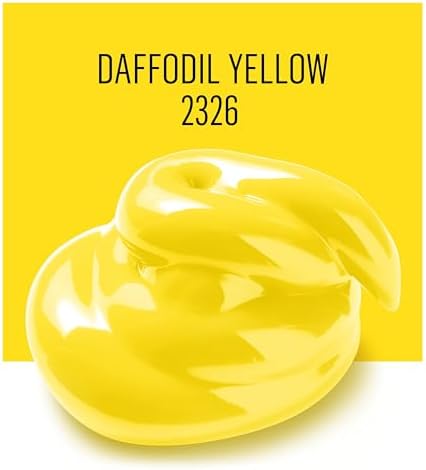 FolkArt Acrylic Paint, 8oz, Daffodil Yellow