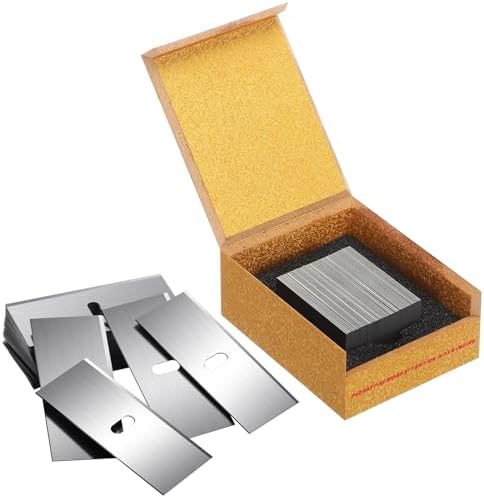 Leriton 100 Pcs Replacement Mat Cutter Blades for Picture Framing