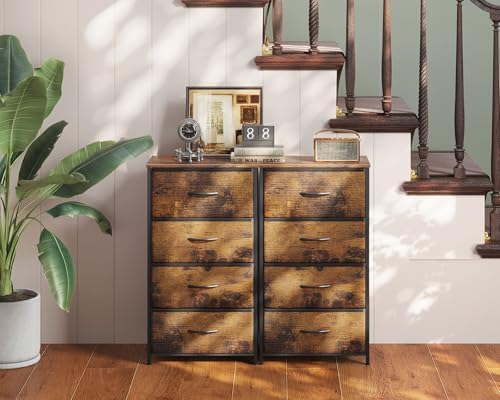 AODK Small Dresser for Bedroom with 4 Storage Drawers, Vintage