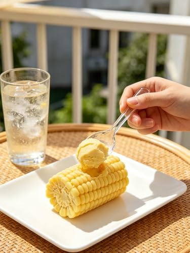 3D Corn Silicone Mold, 2 Pieces Corn Shape Candle Molds for Chocolate, Resin, Soap | Cute Bread Fondant Molds for Baking Baby Shower & Birthday Party DIY Crafts‌ (Half Corn)