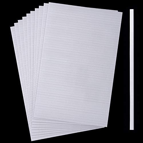 Outus 1000 Pcs Foam Strips 5.91'' x 0.12'' Double Sided Adhesive Foam Tape