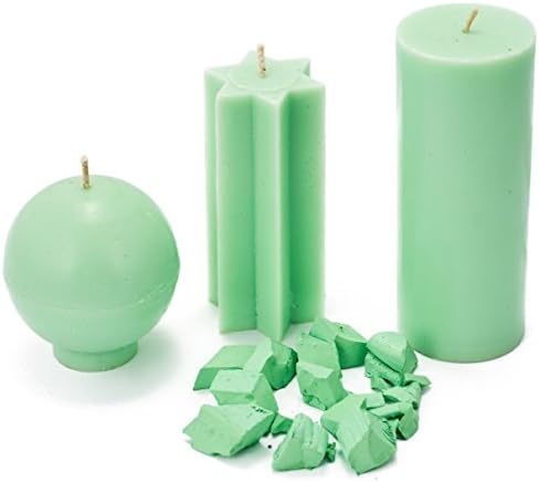 Pastel Green Candle Wax Dye 2 oz - Candle Color Dye Blocks
