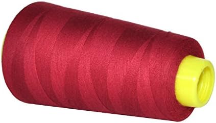 Mandala Crafts Maroon Mercerized Cotton Thread Cones for Sewing Quilting