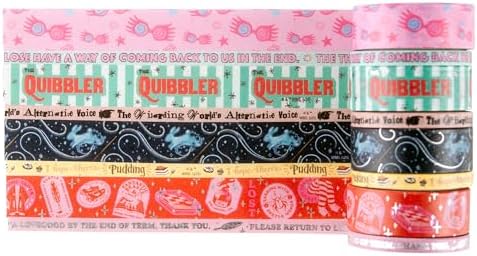 Conquest Harry Potter The Quibbler Washi Tape Bundle